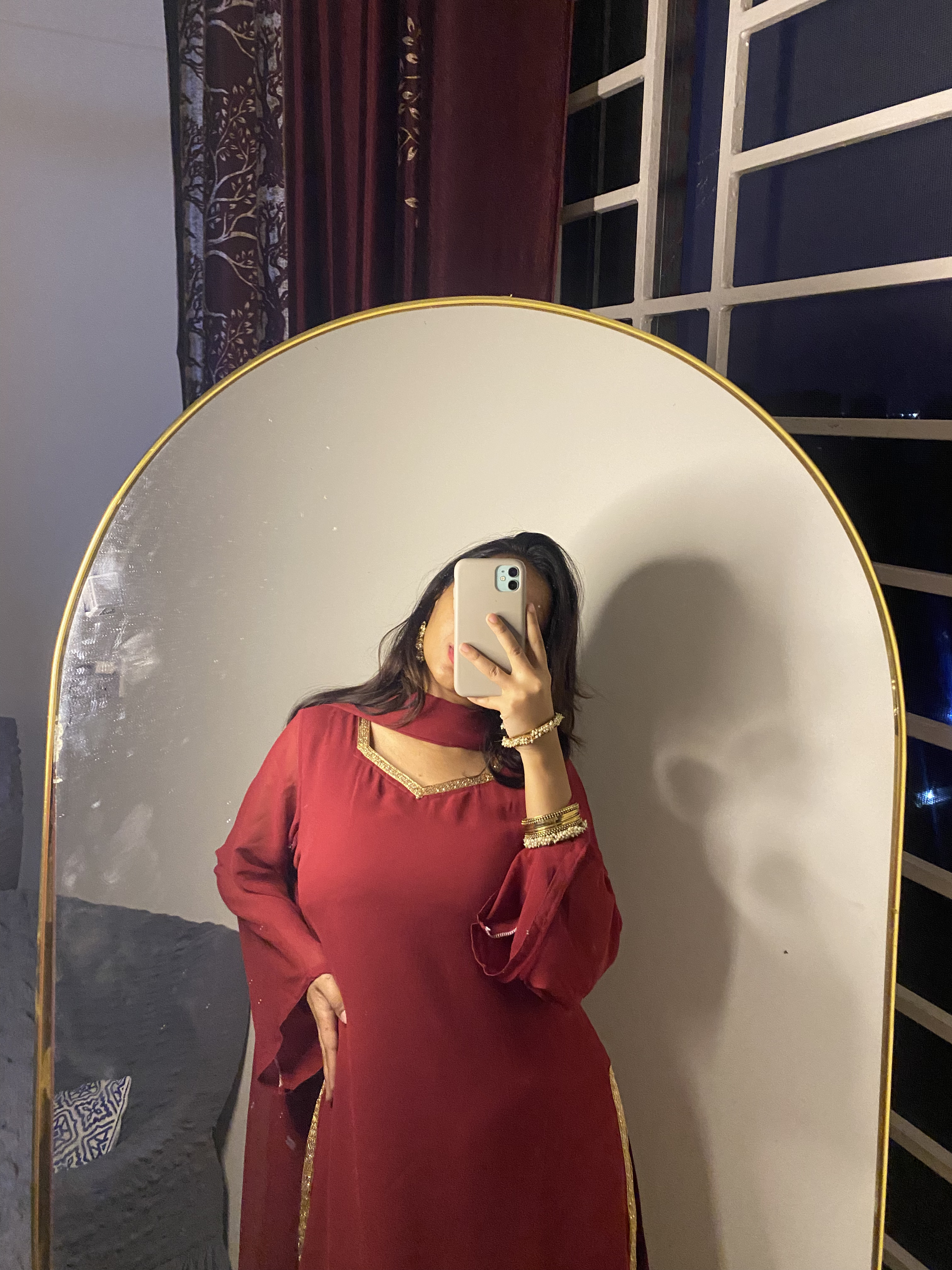 90's Outfit Red