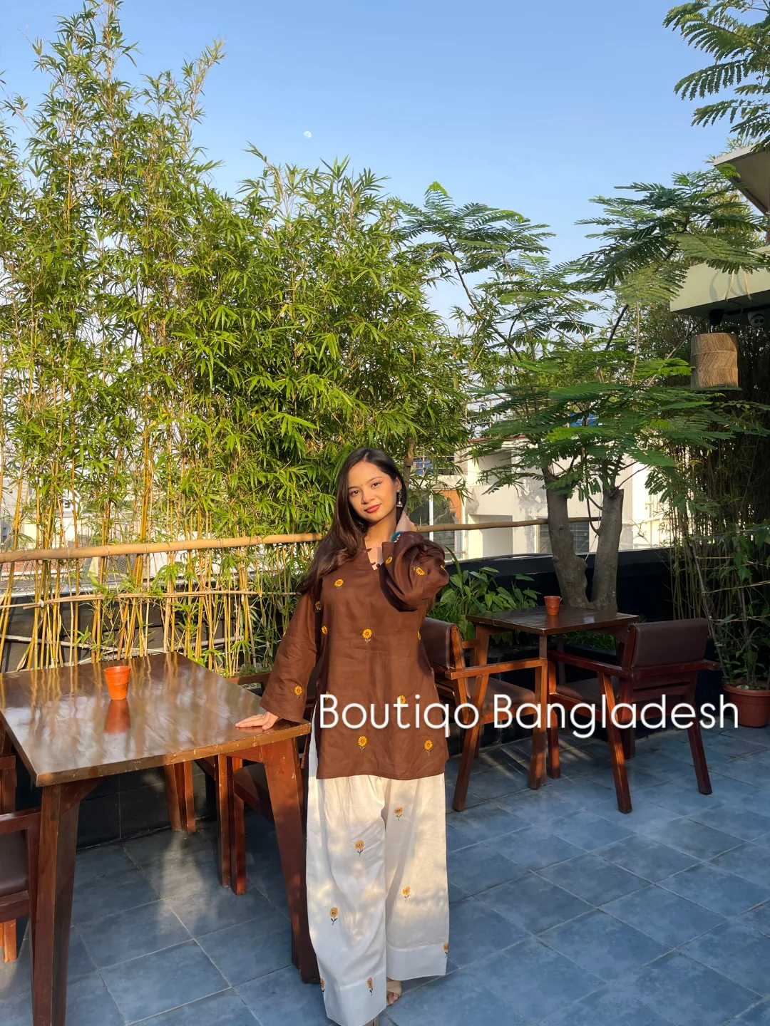 Sunflower Kurti Set